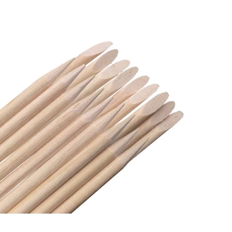 Wooden Manicure & Pedicure Cuticle Pushers 100pcs