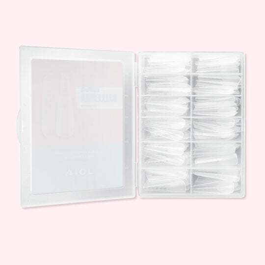 Reusable top molds for extensions JOIA vegan, Arch Ballerina, 120 pcs.