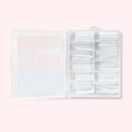 Reusable top molds for extensions JOIA vegan, Square, 120 pcs.