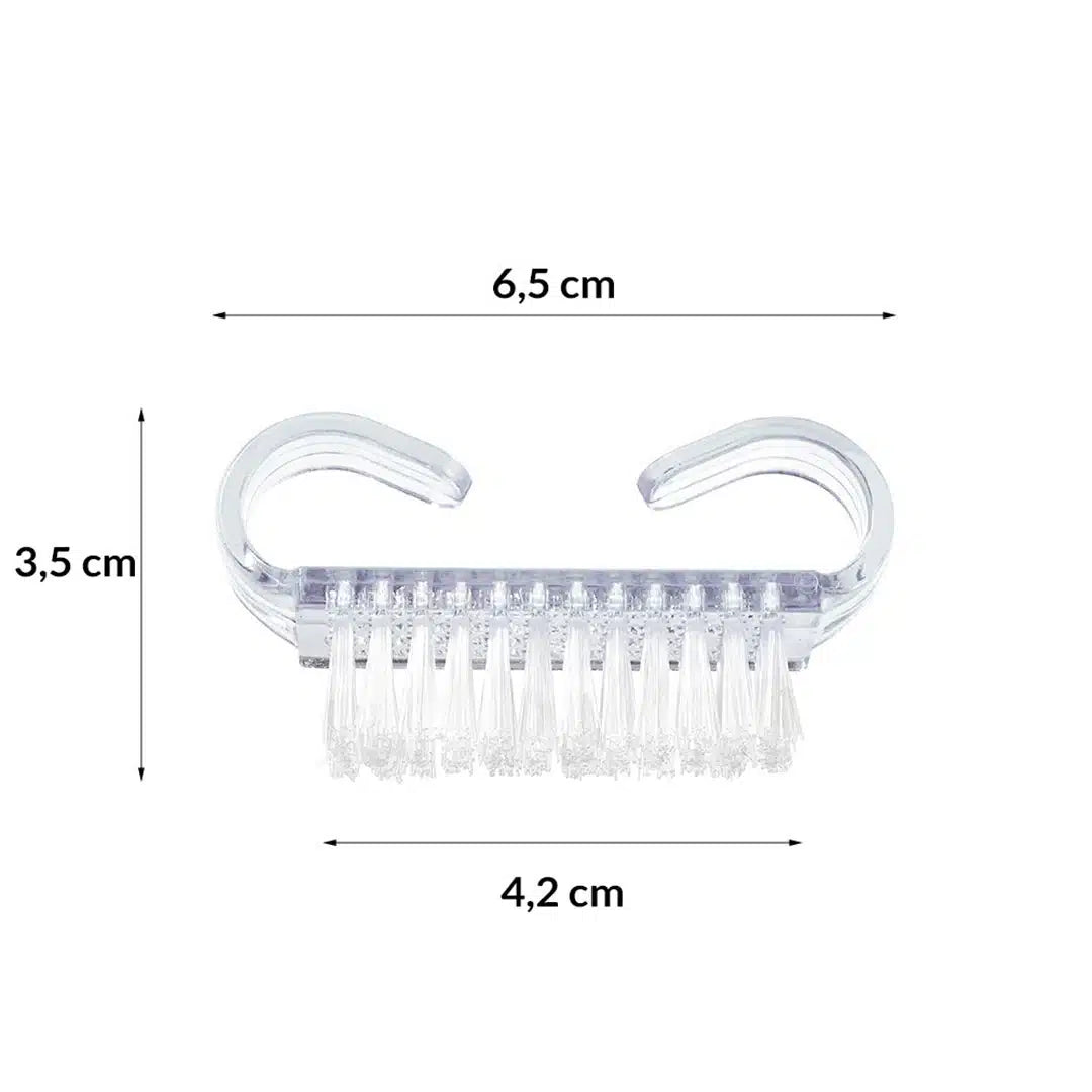 Nail dust brush