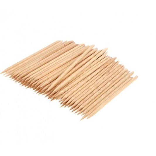 Wooden Manicure & Pedicure Cuticle Pushers 100pcs