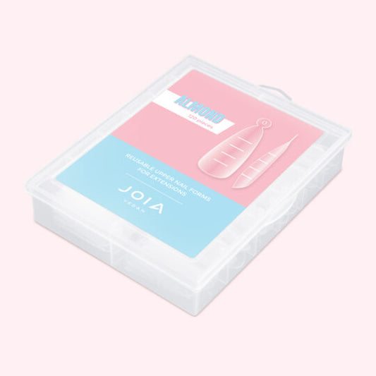 Reusable top molds for extensions JOIA vegan, Almond, 120 pcs.